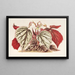Begonia eximia - Charles Antoine Lemaire — oprawiony obraz na ścianie