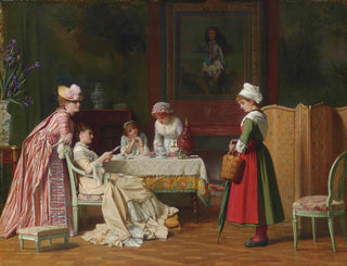 Charles Baugniet - A Letter of Recommendation.webp