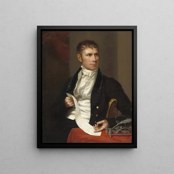 Henry Clay - Charles Bird King — oprawiony obraz na ścianie