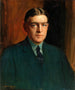 portret Ernesta Shackletona (1874 - 1922), eksploratora polarnego - Charles Buchel — widok dzieła
