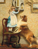 Tajne miejsce - Charles Burton Barber — widok dzieła