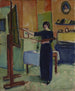 Artysta w swoim atelier - Charles Camoin — widok dzieła