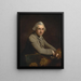 Autoportret - Charles Catton — oprawiony obraz na ścianie