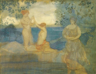 Charles Conder - Au pays des rves ou Magnolias.webp