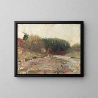 Charles Conder - On the River Yarra near Heidelberg Victoria.webp