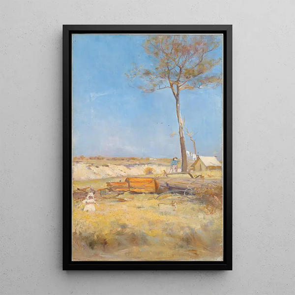 Reprodukcja obrazu pod południowym słońcem - Charles Conder