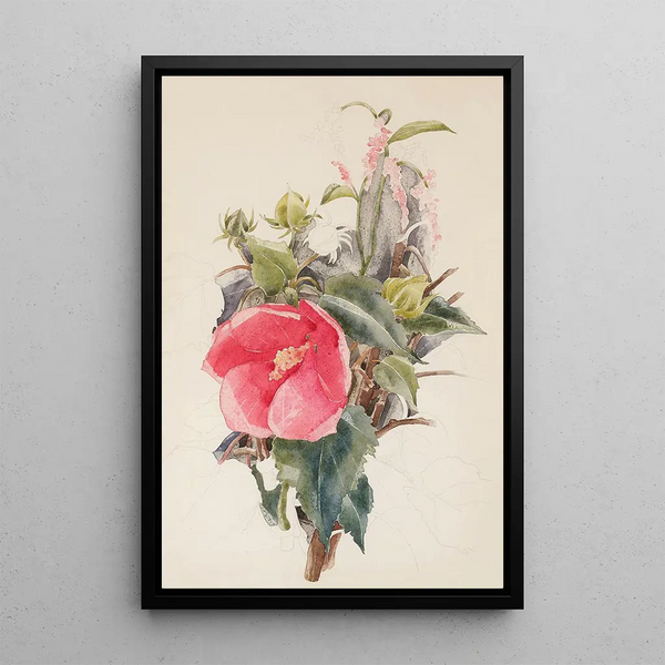 Reprodukcja obrazu Hibiscus - Charles Demuth