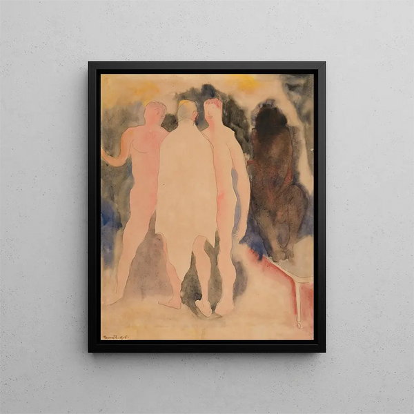 łaźni tureckiej - Charles Demuth — oprawiony obraz na ścianie