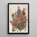 Reprodukcja obrazu Zinnias, delphiniums et marguerites - Charles Demuth