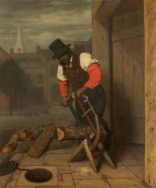 Le scieur de bois - Charles E. Weir — widok dzieła
