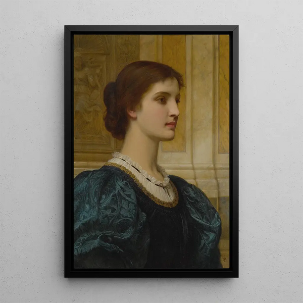 Kate - Charles Edward Perugini — oprawiony obraz na ścianie