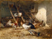 Kurcząt - Charles Émile Jacque — widok dzieła