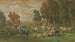 La Bergère - Charles Émile Jacque — widok dzieła