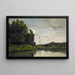 Rzeki Oise w Auvers - Charles François Daubigny — oprawiony obraz na ścianie