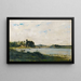 wnętrza kościoła - Charles François Daubigny — oprawiony obraz na ścianie