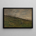 Pastwiska w Graves niedaleko Villerville, Normandia - Charles François Daubigny — oprawiony obraz na ścianie