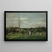 pejzaż wiosenny - Charles François Daubigny — oprawiony obraz na ścianie