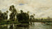 Le Bord de l'étang - Charles François Daubigny — widok dzieła