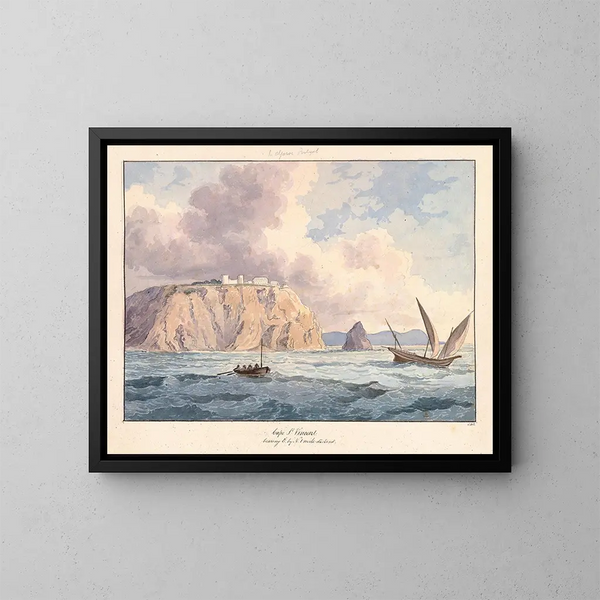 Cap Saint-Vincent - Charles Hamilton Smith — oprawiony obraz na ścianie