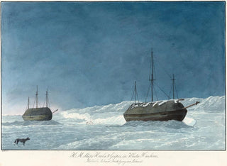 Charles Hamilton Smith - H M Ships Hecla and Griper in Winter Harbour.webp