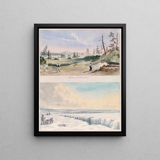 Charles Hamilton Smith - Salt Plaines Slave River and Crossing Lake Aylmer.webp