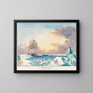 Charles Hamilton Smith - The Doreathea Nipped in the Ice off Spitzbergen North View.webp