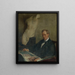 Autoportret - Charles Haslewood Shannon — oprawiony obraz na ścianie