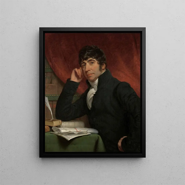 portret Willem Bilderdijk - Charles Howard Hodges — oprawiony obraz na ścianie