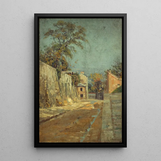 Charles Jean Coussedire - La Rue des Saules Montmartre.webp