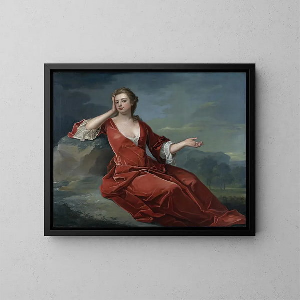 Duchesse de Marlborough Sarah - Charles Jervas — oprawiony obraz na ścianie