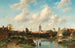 Widok Delft - Charles Leickert — widok dzieła