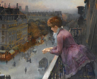 Charles Leroy Saint Aubert - Au Dessus Du Boulevard De Sebastopol Paris.webp