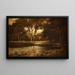 Cherry Creek Delaware Water Gap PA - Charles Linford — oprawiony obraz na ścianie
