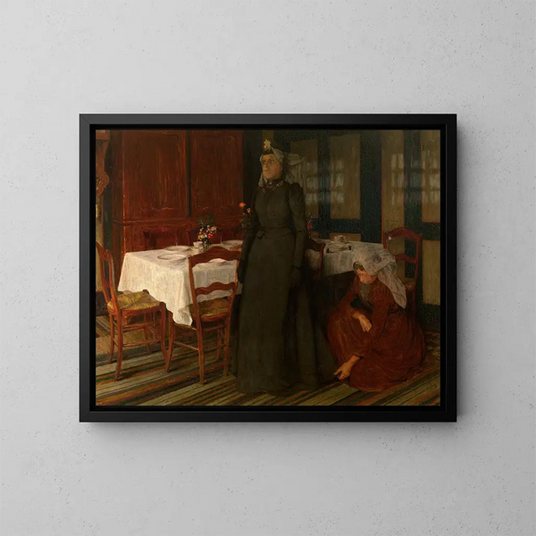 La robe de mariée - Charles Mertens — oprawiony obraz na ścianie