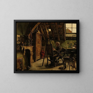 Charles Mertens - Workshop of a Painter.webp