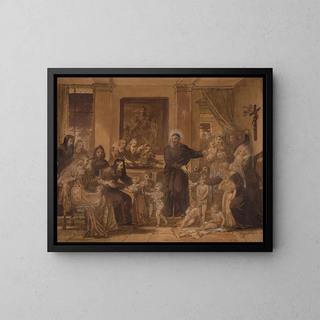 Charles Meynier - Saint Vincent de Paul in the court of Louis XIII.webp
