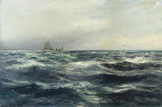 Charles Napier Hemy - A Cornish sea and working boat.webp