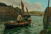 Les pêcheurs de la Seine - Charles Napier Hemy — widok dzieła