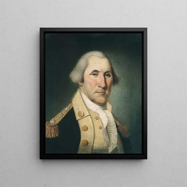George Washington - Charles Peale Polk — oprawiony obraz na ścianie