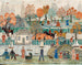Central Park - Charles Prendergast — widok dzieła