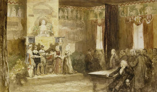 Charles Rochussen - Vondelviering op het Muiderslot 1867.webp