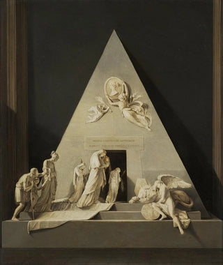 Charles Swagers - The Tomb of Maria Christina of Austria by Antonio Canova.webp