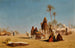 Przystanek karawany - Charles Théodore Frère — widok dzieła