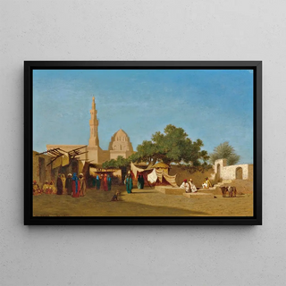 Charles Thodore Frre - La Mosque Du Sultan Hassan Caire.webp