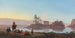 Widok na wyspę Philae w Nubii - Charles Théodore Frère — widok dzieła