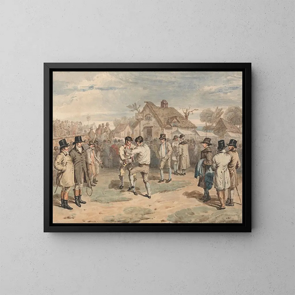 Walka - Charles Turner — oprawiony obraz na ścianie