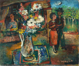 Charles Walch - Les amoureux au bouquet.webp