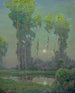 Wschód księżyca w Montigny - Charles Warren Eaton — widok dzieła