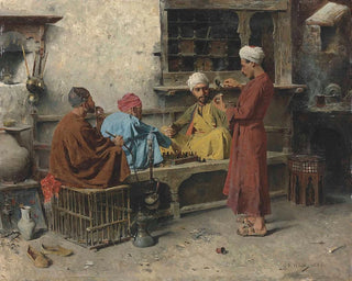 Le jeu - Charles Wilda — widok dzieła