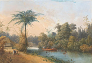 Charles William Meredith van de Velde - Waterval te Tjieroek Betong Java.webp